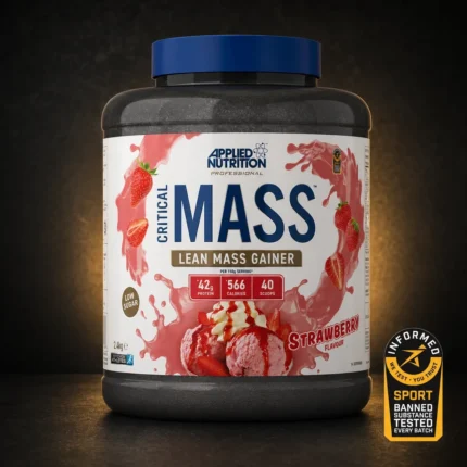 Critical Mass Lean Mass Gainz Strawberry 2.4kg