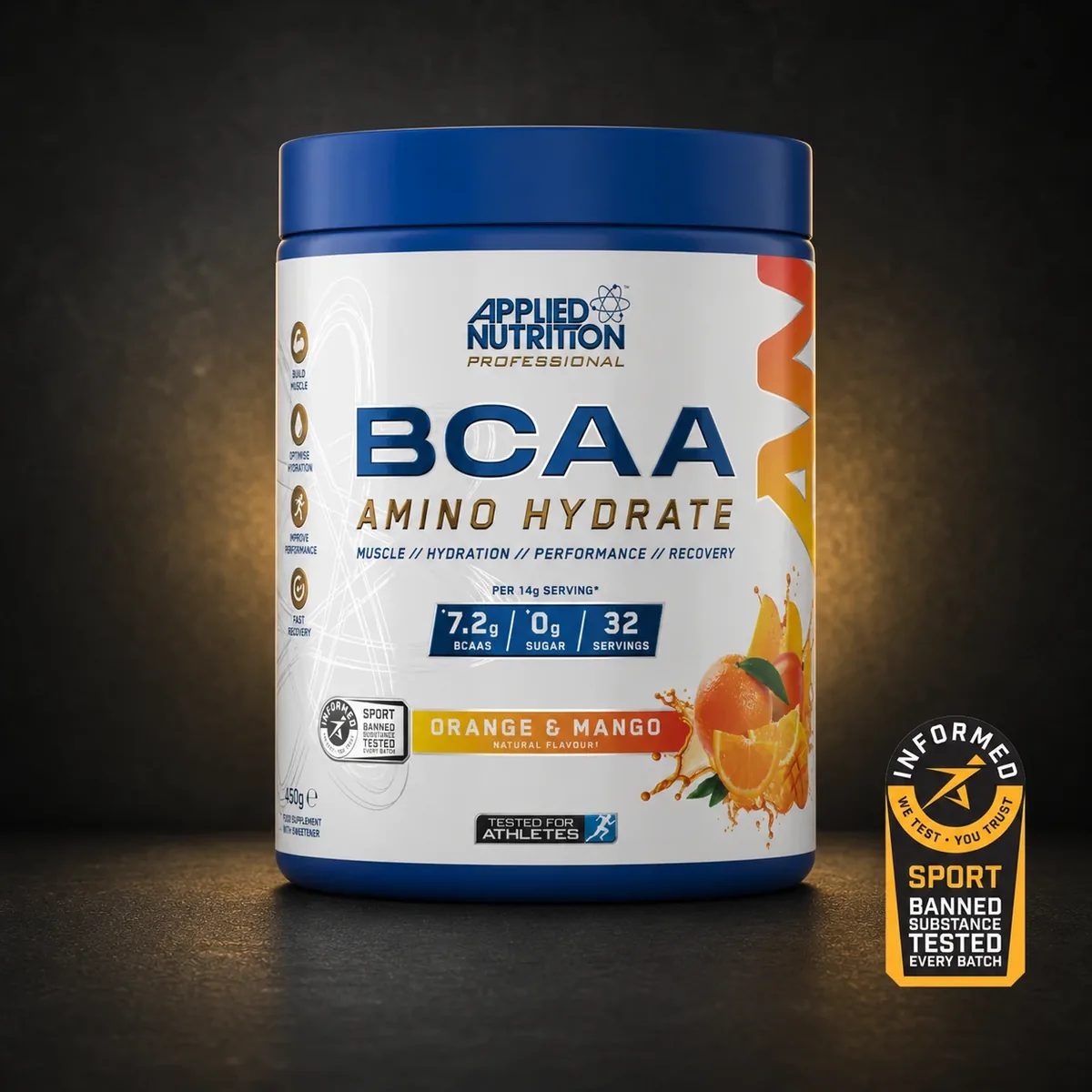 5056555206270-applied-nutrition-bcaa-amino-hydrate-orange-mango-450g-brotein-luxury-concept BCAA Amino-Hydrate Orange & Mango 450g