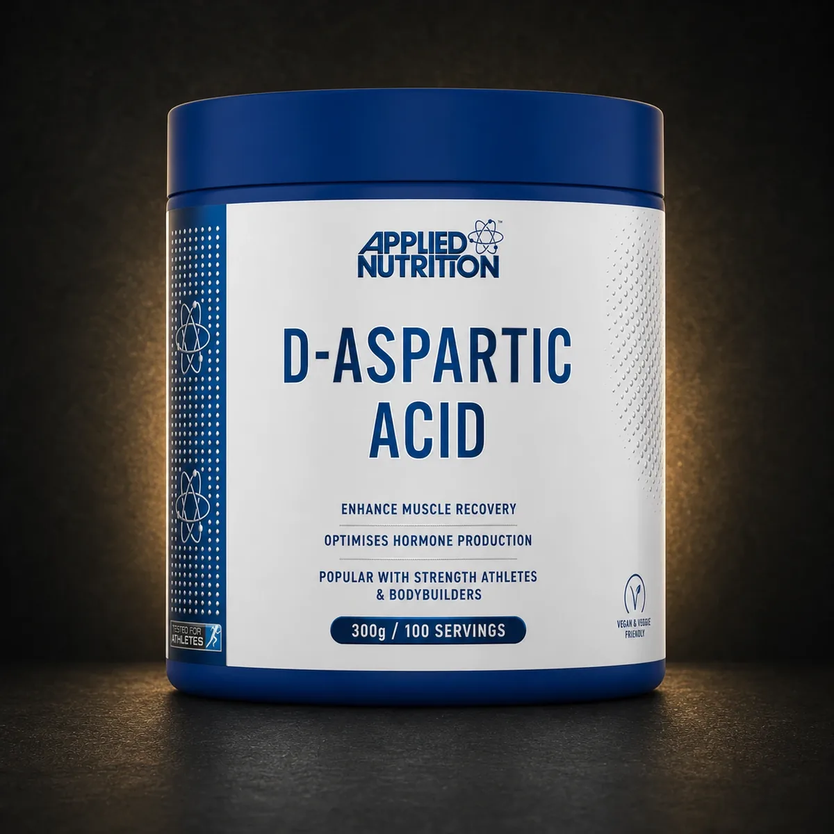 5056555206799-applied-nutrition-d-aspartic-acid-300g-brotein-luxury-concept D-Aspartic Acid 300g