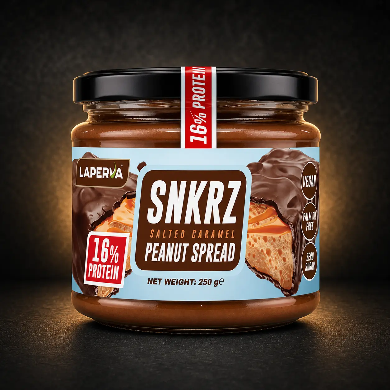 5902861346479-laperva-snkrz-salted-caramel-peanut-spread-250g-brotein-luxury-concept SNKRZ Salted Caramel Peanut Spread 250g