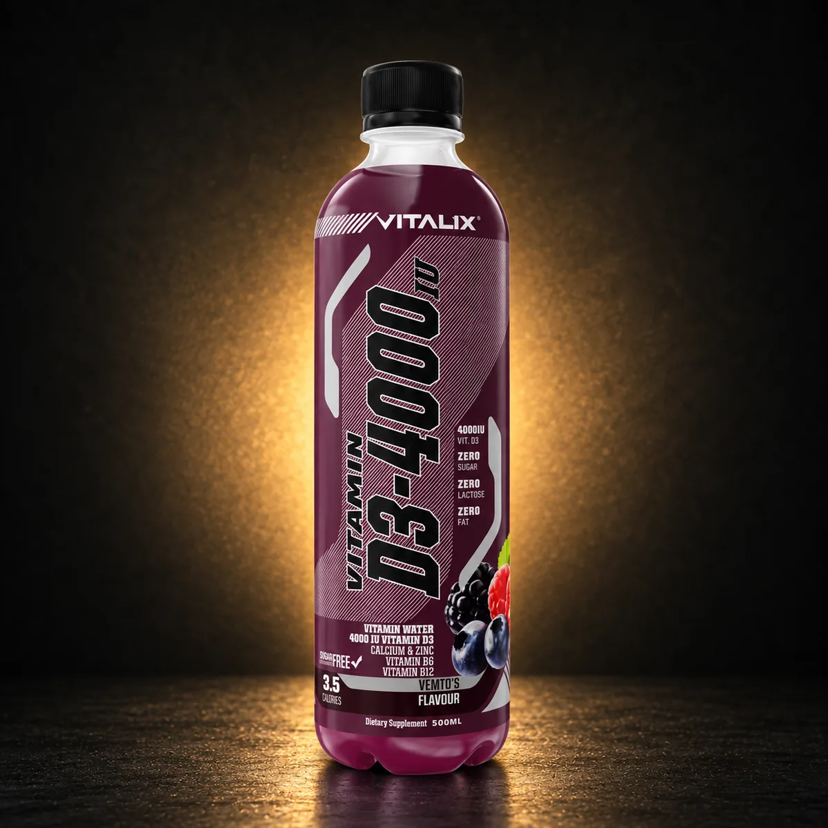0680699406255-vitalix-vitamin-water-vemtos-500ml-brotein Vitamin Water + Hydration Vemtos 500ml - Image 1