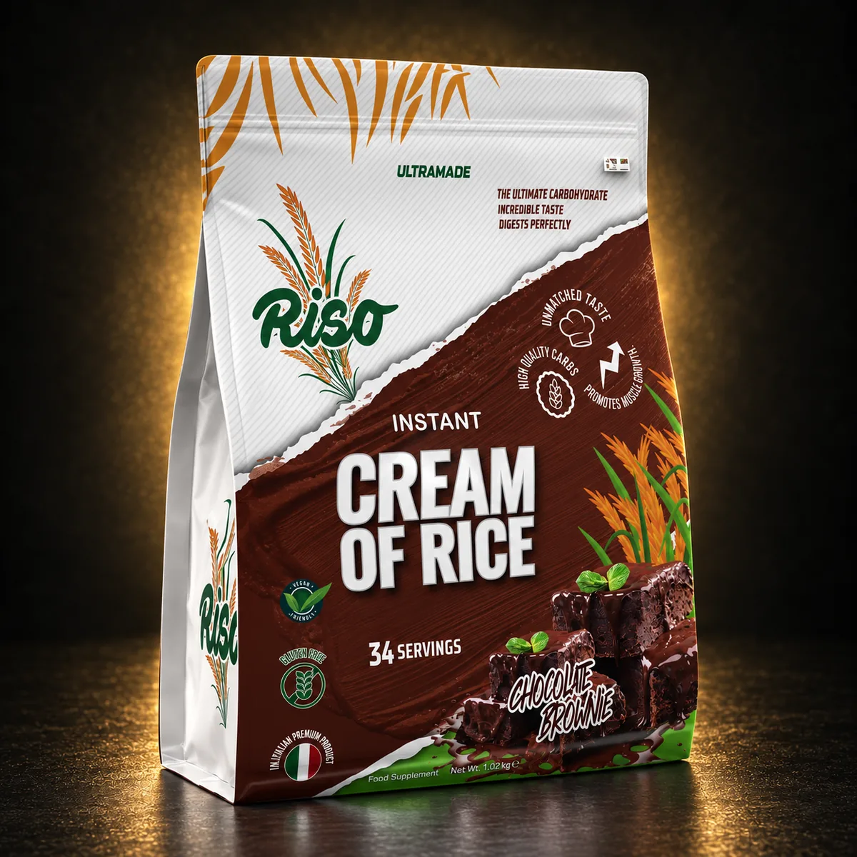 0680699407795-riso-instant-cream-of-rice-chocolate-brownie-34-servings-brotein-luxury-concept Instant Cream Of Rice Chocolate Brownie 34 Servings