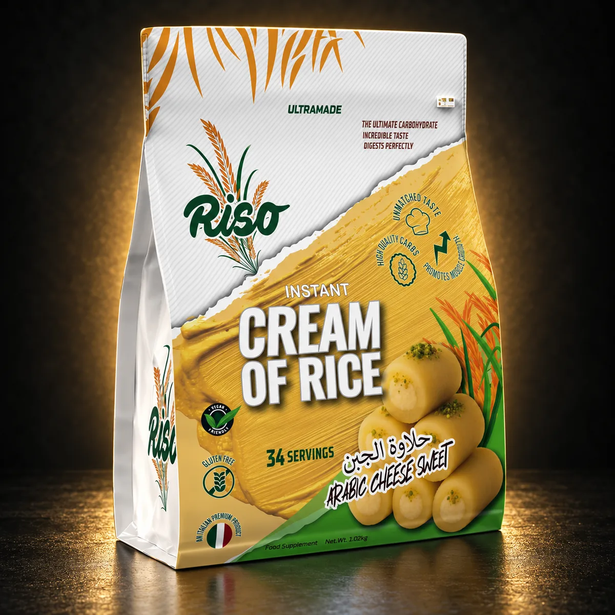0680699408570-riso-instant-cream-of-rice-arabic-cheese-sweet-34-servings-brotein-luxury-concept Instant Cream Of Rice Arabic Cheese Sweet 34 Servings