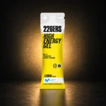 226ERS High Energy Gel Lemon 76g on BroTein dark gold background