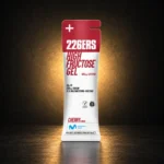226ERS High Fructose Gel Cherry Caffeine 80g on BroTein dark gold background
