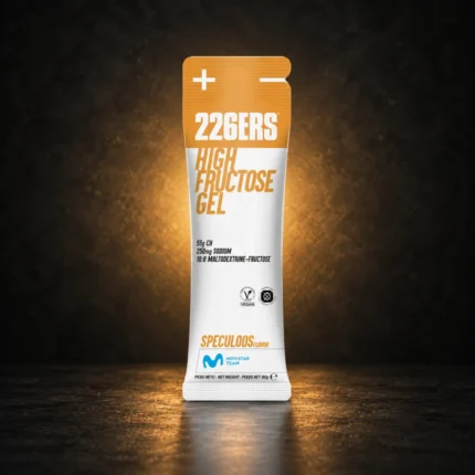 226ERS High Fructose Gel Speculoos 80g on BroTein dark gold background