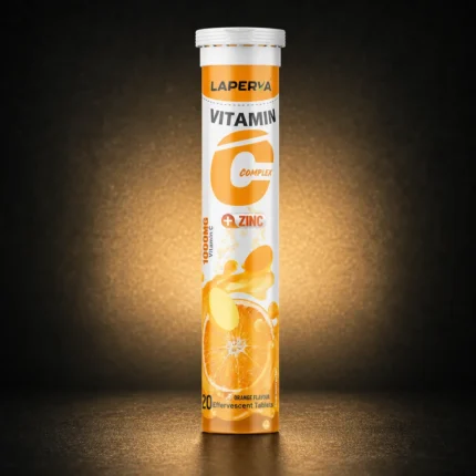 Vit C + Zinc 1000mg Effervescent 20 Tabs