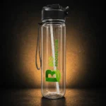 Transparent 1 Liter Shaker Straw