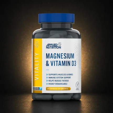 Vitality Magnesium & Vitamin D3 60VCaps