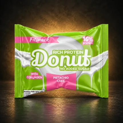 Donut pistachio product package