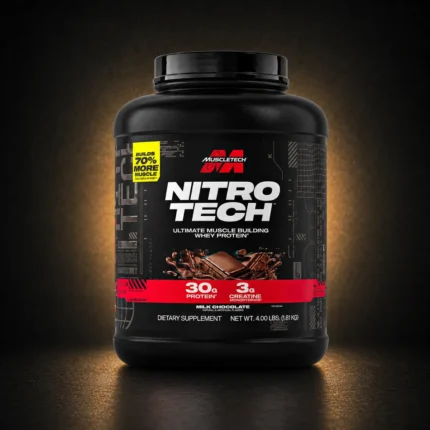 Nitro Tech Whey Protein 4lb Milk Chocolate