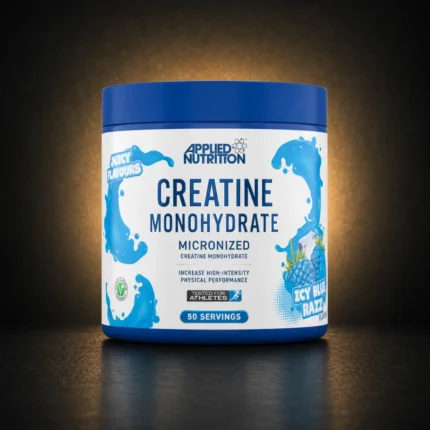 Applied Nutrition Creatine Monohydrate Ice Blue Razz product package