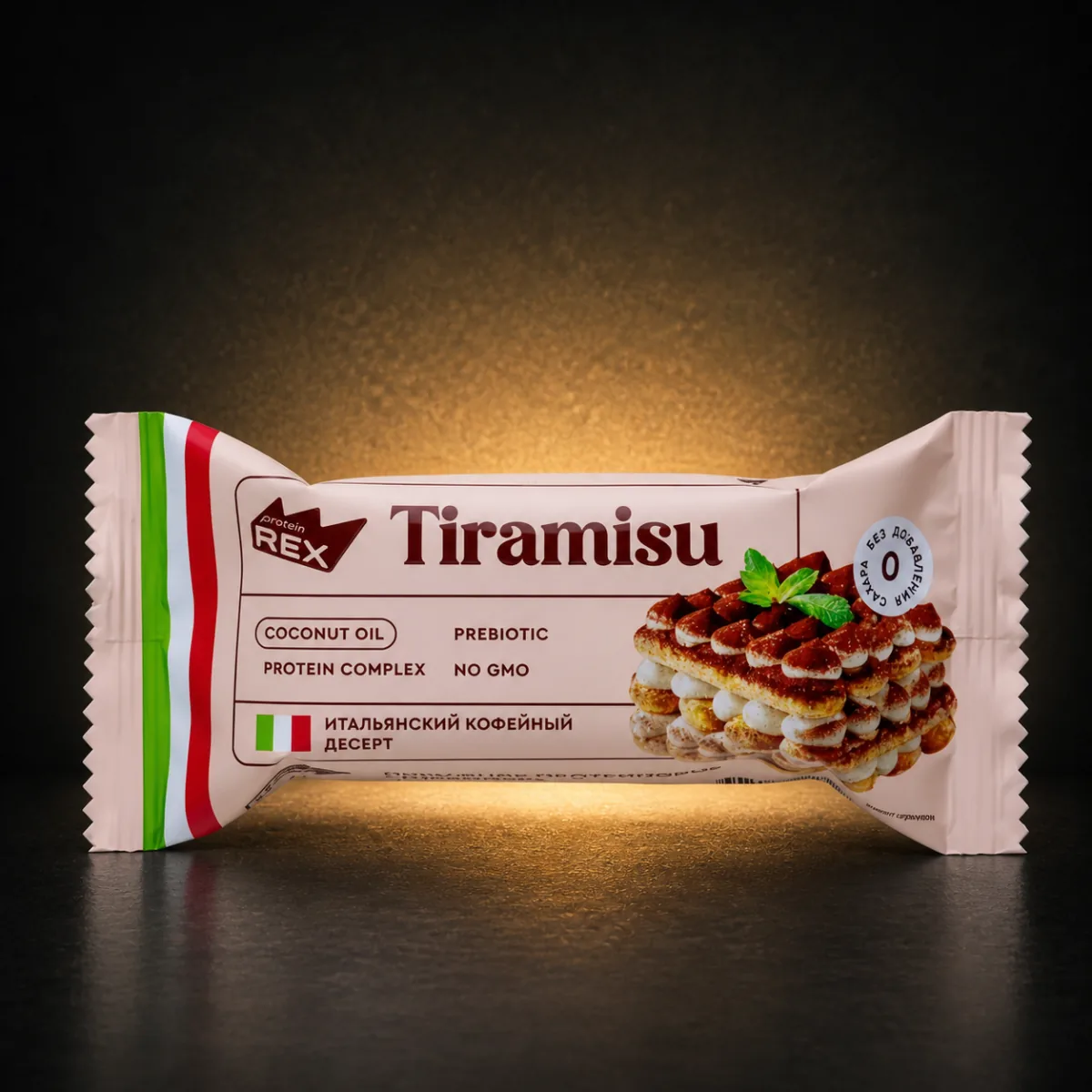 Rex Protein Cake Tiramisu 40g Rex Protein Cake Tiramisu 40g product package