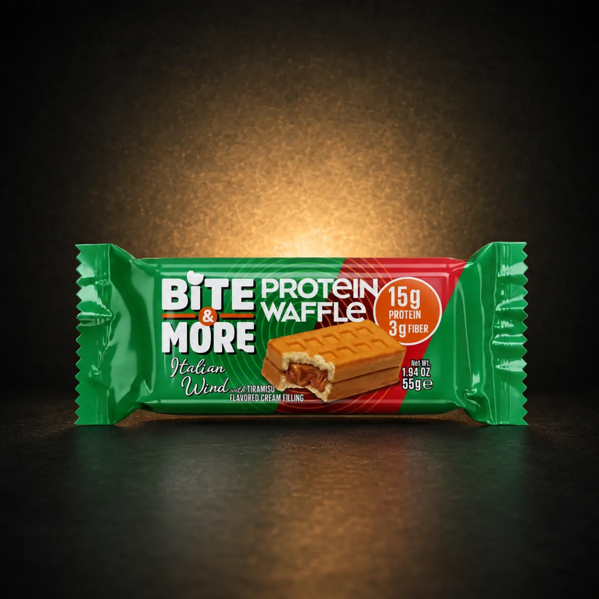 bite more protein waffle italian wind bite more protein waffle italian wind product package