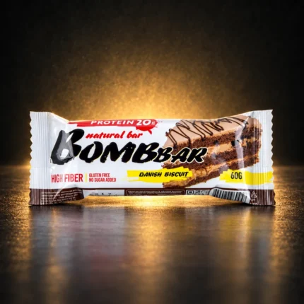 bombbar natural bar danish biscuit 60g