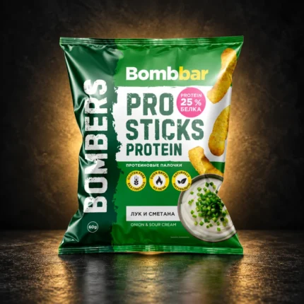 bombbar pro sticks onion sour cream 60g