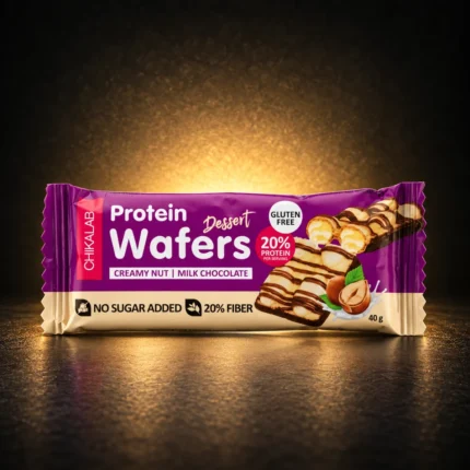chikalab glazed wafer creamy nut dessert 40g