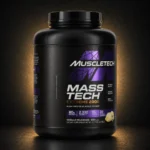 muscletech mass tech extreme 2000 vanilla 6lb product package