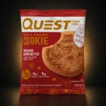 quest cinnamon brown butter cookies product package
