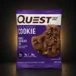 quest double chocolate chip cookies product package