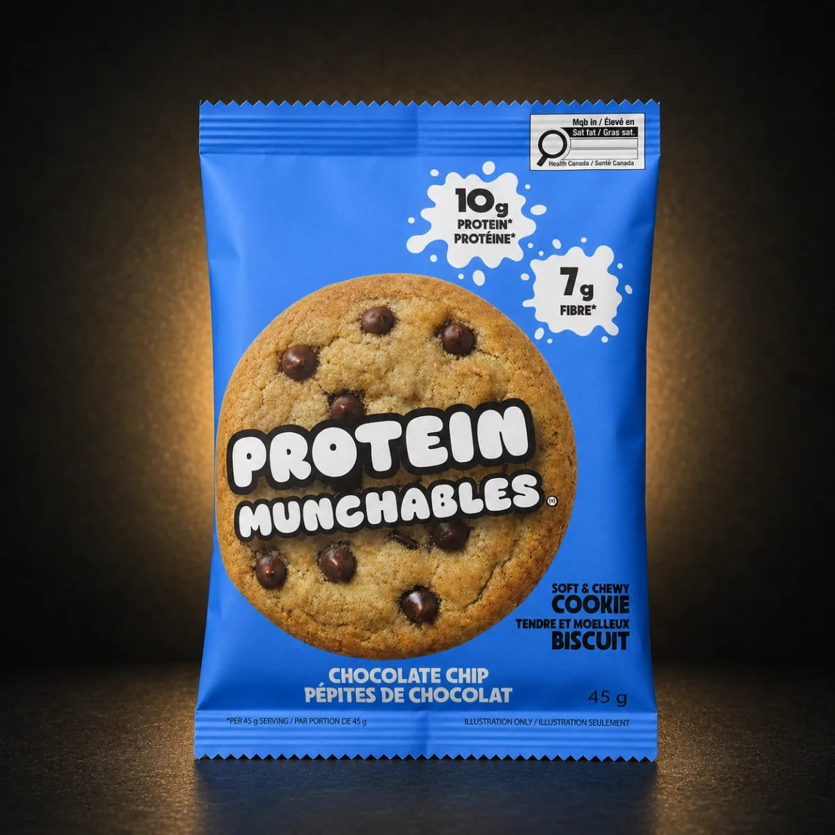 sweet nutrition protein munchables chocolate chip sweet nutrition protein munchables chocolate chip product package